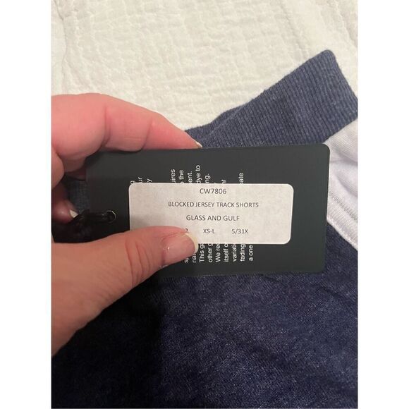 Chaser Blocked Jersey Track Shorts NEW - Picture 2 of 4